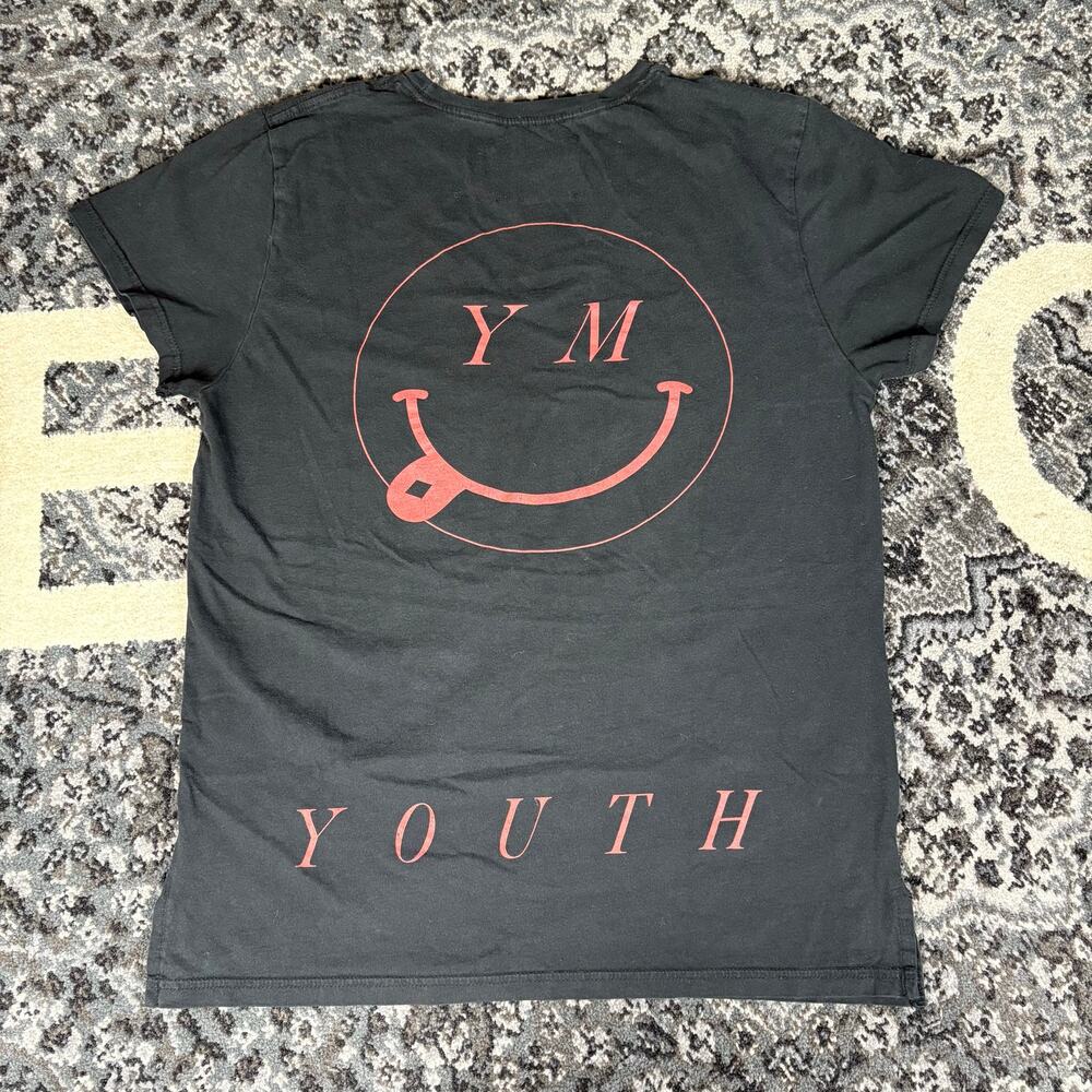 Youth Machine Acid House Black T Shirt Men’s Sz M Preowned